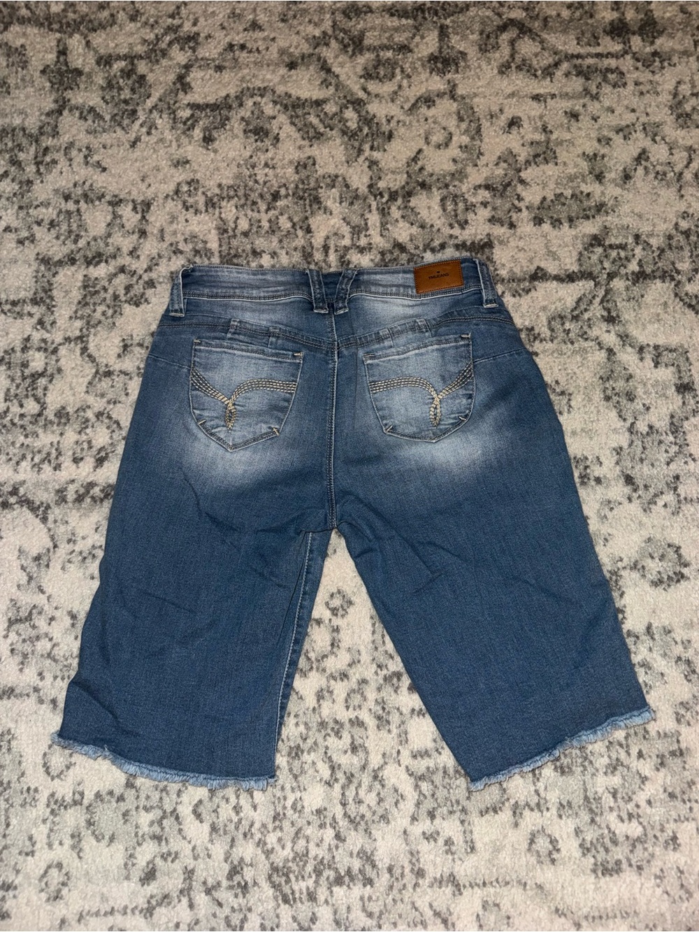 YMI Jeans Denim Capri Shorts - Picture 3 of 5